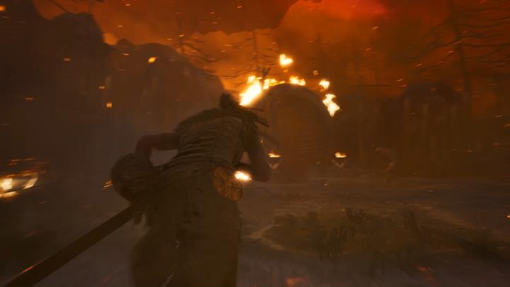 Biegnij w kierunku okrągłych wrót. - Hellblade Senuas Sacrifice: Pierwsze płomienne wrota, Siedziba Surta - Hellblade: Senuas Sacrifice - poradnik do gry