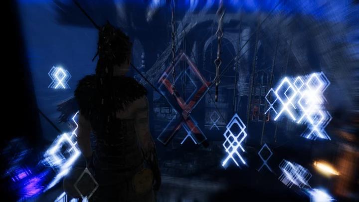 Oto pierwsza z run. - Hellblade Senuas Sacrifice: Otwarcie wrót, Podóż do Helheim - Hellblade: Senuas Sacrifice - poradnik do gry