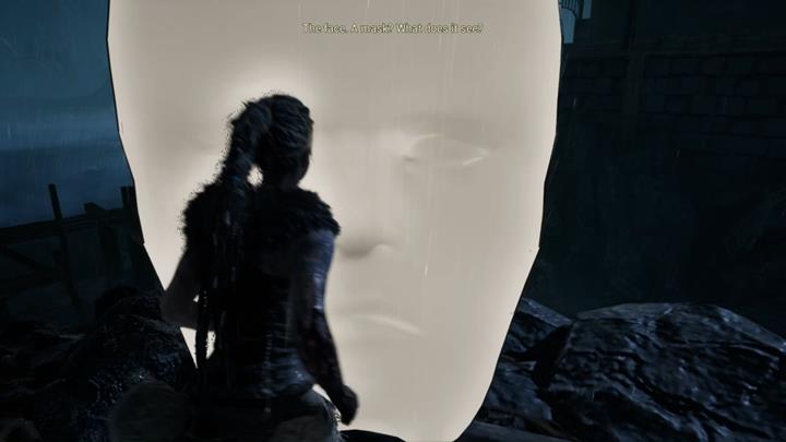 Spójrz oczami wielkiej twarzy. - Hellblade Senuas Sacrifice: Pierwszy fragment - Historia Baldura, Wykuwanie Gramra - Hellblade: Senuas Sacrifice - poradnik do gry