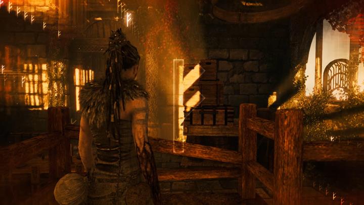 Zdobądź runę i otwórz drzwi. - Hellblade Senuas Sacrifice: Pierwszy fragment - Historia Baldura, Wykuwanie Gramra - Hellblade: Senuas Sacrifice - poradnik do gry