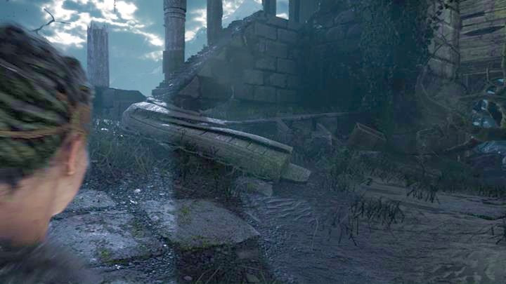 Odtwórz schody z pomocą skupienia. - Hellblade Senuas Sacrifice: Pierwszy fragment - Historia Baldura, Wykuwanie Gramra - Hellblade: Senuas Sacrifice - poradnik do gry