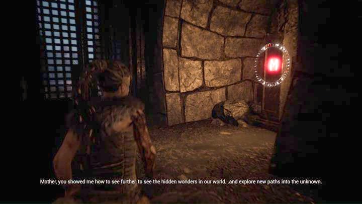 Obok bramy znajdziesz runę. - Hellblade Senuas Sacrifice: Tworzenie mostu do Heli - Hellblade: Senuas Sacrifice - poradnik do gry