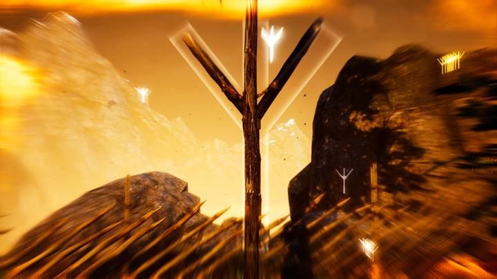 W grze znajdziecie głównie zagadki polegające na odnalezieniu określonego symbolu w świecie gry, wykorzystywanie portali do zmieniania rzeczywistości i formowanie obiektów z pomocą brakujących fragmentów - Hellblade Senuas Sacrifice: Porady na start - Hellblade: Senuas Sacrifice - poradnik do gry