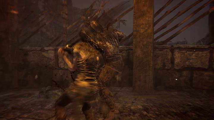 Idźcie ścieżką do góry i przy bramie odbijcie w prawo - Hellblade Senuas Sacrifice: Trzecie wrota w Legowisku Valravna - Hellblade: Senuas Sacrifice - poradnik do gry