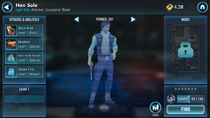 1 - Jak zdobyć postać Han Solo w Star Wars Galaxy of Heroes? - Star Wars: Galaxy of Heroes - poradnik do gry