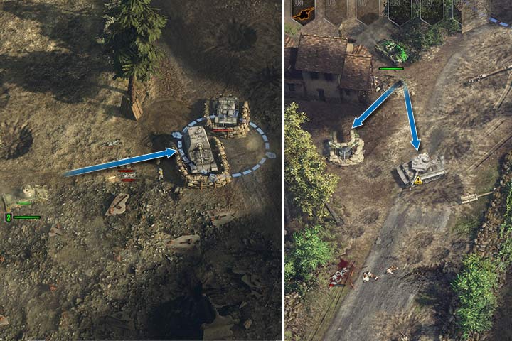 Strzelanie w bok i tył czołgów to szybka i najskuteczniejsza metoda eliminacji. Zawsze szukaj dodatkowych opcji ataku czy innej drogi podejścia wrogich pozycji. - Atakowanie | Prowadzenie bitew | Sudden Strike 4 - Sudden Strike 4 - poradnik do gry