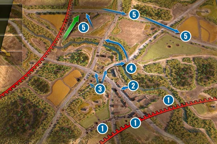 Cele misji - Misja 3 - Bitwa pod Falaise | Alianci | Kampania | Sudden Strike 4 - Sudden Strike 4 - poradnik do gry