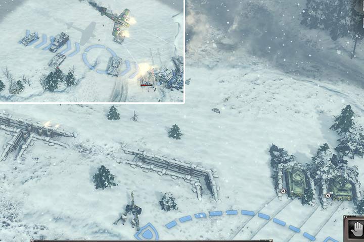 Worki z piaskiem, kamuflaż, piechota w okopach lub ukryta w gęstej roślinności, miny, wsparcie lotnicze... to wszystkie małe usprawnienia i pomoce mogą zdecydować o losie bitwy, jeśli je mądrze wykorzystasz. - Misja 5 - Bitwa o Ardeny | Alianci | Kampania | Sudden Strike 4 - Sudden Strike 4 - poradnik do gry