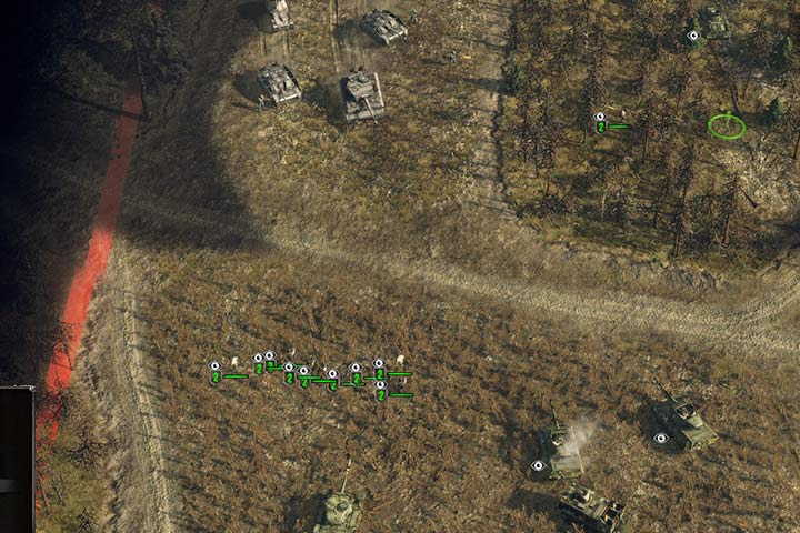 Przygotuj komitet powitalny na niespodziewane posiłki wroga (7). Mały oddział piechoty, kilka czołgów i element zaskoczenia zapewni sukces tej małej operacji. Pozostaw tutaj wojska i przygotuj je na następny kontratak wroga. - Misja 7 - Operacja Plunder | Alianci | Kampania | Sudden Strike 4 - Sudden Strike 4 - poradnik do gry