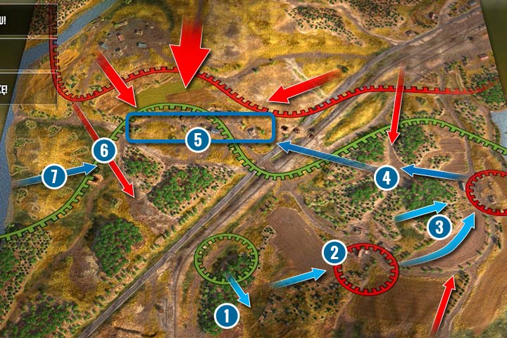 W tej misji pierwsze skrzypce grają czołgi - Misja 5 - Bitwa pod Kurskiem | Niemcy | Kampania | Sudden Strike 4 - Sudden Strike 4 - poradnik do gry
