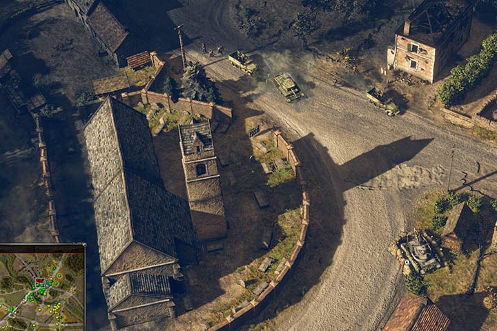 Pierwszy kontratak wroga nastąpi w miasteczku. Każda kolejna fala będzie w nowej lokacji i jej skład będzie coraz silniejszy. Przygotuj mobilną grupę do ochrony konwoju. - Misja 6 - Bitwa pod Falaise | Niemcy | Kampania | Sudden Strike 4 - Sudden Strike 4 - poradnik do gry