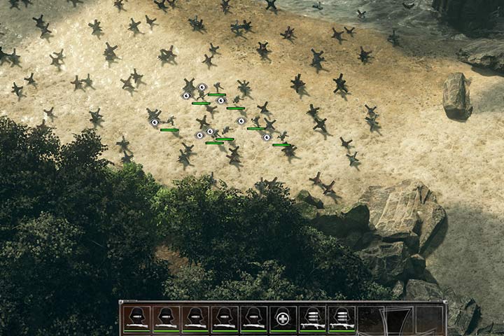 Twoi żołnierze mogą korzystać z różnego typu terenu, aby niepostrzeżenie dostać się do pozycji wroga, ustawić zasadzkę lub po prostu uciec. - Piechota | Typy wojsk | Sudden Strike 4 - Sudden Strike 4 - poradnik do gry