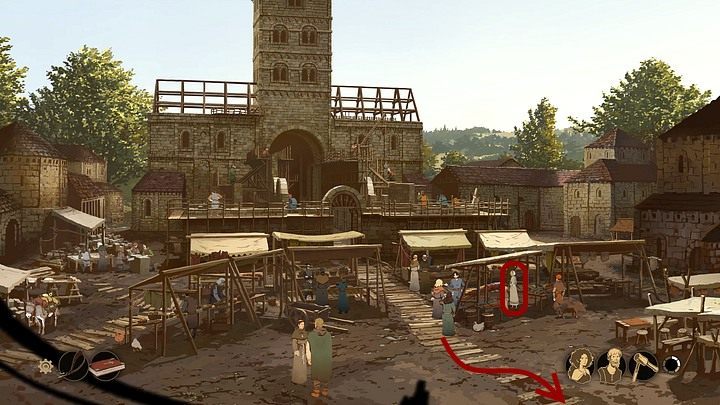 Na koniec użyj na dziewczynie posiadanej procy (po wyjściu ze zbliżenia) - Martha zasugeruje, by Jack rozprawił się za jej pomocą z każdym gniazdem os, jakie zauważy - Filary Ziemi: Rozdział 10, Odrodzenie Kingsbridge - solucja, opis przejścia - Filary Ziemi - poradnik do gry