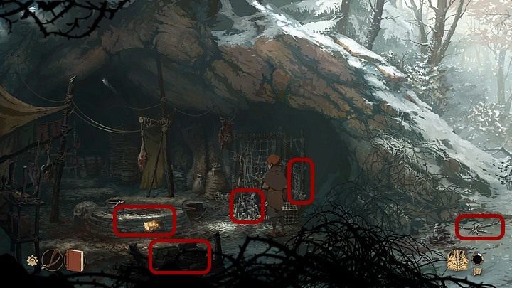 W jaskini do ekwipunku chłopca trafi również książka - Filary Ziemi: Rozdział 2, Jack - solucja, opis przejścia - Filary Ziemi - poradnik do gry