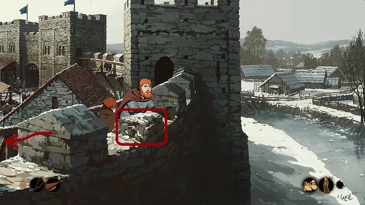 Oczywiście spytaj, czy nie potrzeba murarza do wzmocnienia murów - Filary Ziemi: Rozdział 3, Spisek - solucja, opis przejścia - Filary Ziemi - poradnik do gry