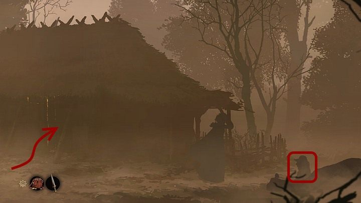 Zobaczysz siedzącą na ziemi postać, którą zagadnij - Filary Ziemi: Rozdział 17, Burza - solucja, opis przejścia - Filary Ziemi - poradnik do gry