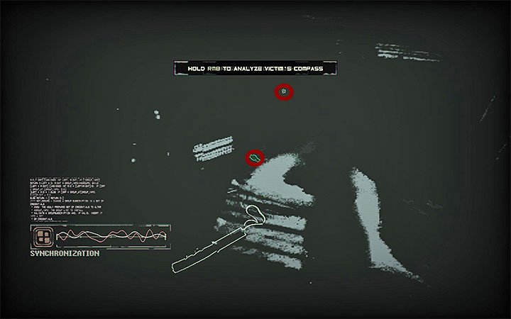 Przełącz się teraz dla odmiany w tryb Bio Vision - Zbadanie miejsca zbrodni w mieszkaniu 007 | Opis przejścia w Observer - Observer - poradnik do gry