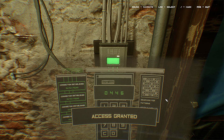 Hakowanie pozwoli ci ustalić kod do otwarcia drzwi - Przesłuchanie sąsiadów i zidentyfikowanie dzwoniącej osoby | Opis przejścia - Observer - poradnik do gry