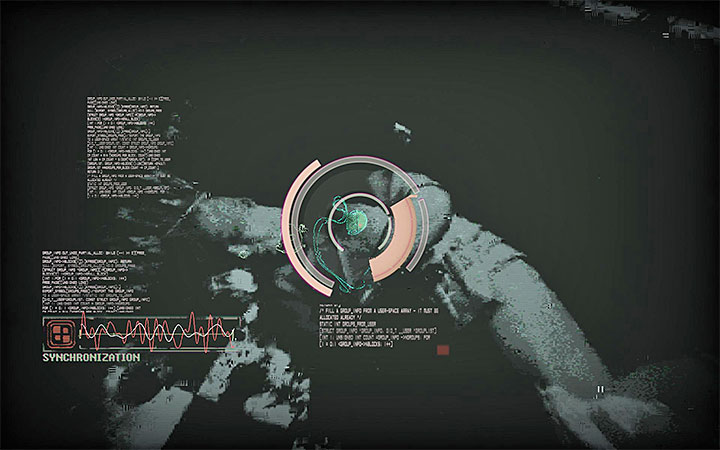 Po powrocie do prawdziwego świata koniecznie dokonaj synchronizacji, gdyż zajrzenie do umysłu Amira osłabiło głównego bohatera - Zbadanie mieszkania Heleny Nowak i umysł Amira Nowaka | Opis przejścia Observer - Observer - poradnik do gry