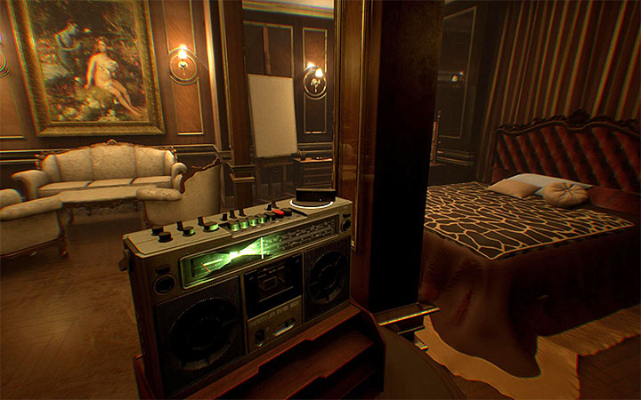 Po wejściu do mieszkania możesz najpierw odnaleźć nowe zdjęcie-sekret lub od razu wyruszyć długim korytarzem do gabinetu (w tym momencie niezauważalnie rozpocznie się nowe wspomnienie) - Zbadanie mieszkania 210 | Opis przejścia - Observer - poradnik do gry