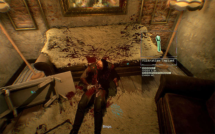 Jednym z nowo odblokowanych zadań jest zbadanie miejsca zbrodni w mieszkaniu 210, tak więc zacznij w dobrze poznany już sposób korzystać z trybów EM Vision oraz Bio Vision - Zbadanie mieszkania 210 | Opis przejścia - Observer - poradnik do gry