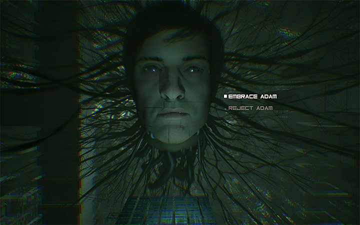 Finał gry rozpocznie się od wyświetlenia serii scenek przerywnikowych - Finałowa konfrontacja z Adamem i wybór zakończenia gry | Opis przejścia - Observer - poradnik do gry