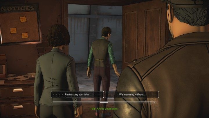 Drugi ważny wybór występuje w czwartym rozdziale - Ważne wybory | Epizod 4 - What Ails You - Batman: The Telltale Series - The Enemy Within - poradnik do gry