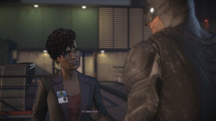 Następnie akcja przeniesie się na dach budynku, a Tiffany będzie chciała opuścić Gotham - Rozdział 5 - Darkest Before the Dawn | Solucja Batman The Enemy Within - Batman: The Telltale Series - The Enemy Within - poradnik do gry