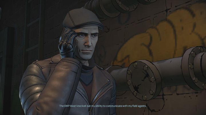 Bruce odejdzie na bok, by porozmawiać z Waller przez telefon - Rozdział 2 - Shot in the Dark | Epizod 3 - Fractured Mask - Batman: The Telltale Series - The Enemy Within - poradnik do gry