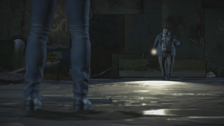 Po wejściu do środka trafisz na detektywa Bullocka - Rozdział 2 - Shot in the Dark | Epizod 3 - Fractured Mask - Batman: The Telltale Series - The Enemy Within - poradnik do gry