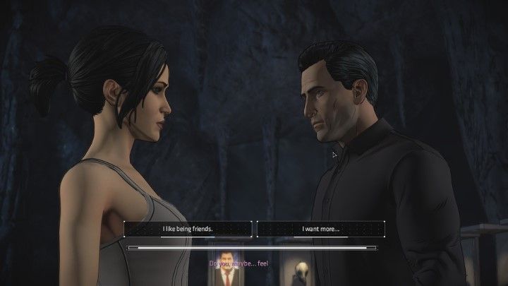 Niezależnie od wyboru w poprzednim rozdziale, akcja będzie rozgrywać się w kryjówce Batmana - Rozdział 5 - In the Line of Duty | Epizod 3 - Fractured Mask - Batman: The Telltale Series - The Enemy Within - poradnik do gry