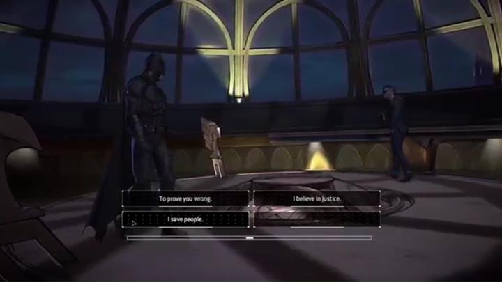 Następnie rozmawiaj z Riddlerem - Rozdział 1 - All in a Days Work | Epizod 1 - The Enigma - Batman: The Telltale Series - The Enemy Within - poradnik do gry