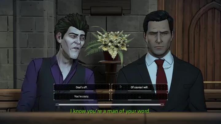 Po chwili mężczyzna przypomni o długu wdzięczności - Rozdział 4 - A Friend in Need | Epizod 1 - The Enigma - Batman: The Telltale Series - The Enemy Within - poradnik do gry