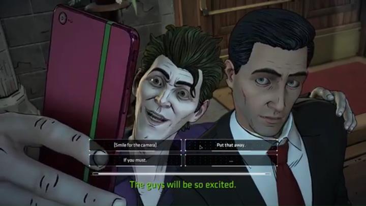 John zechce na koniec zrobić sobie zdjęcie z Brucem - Rozdział 4 - A Friend in Need | Epizod 1 - The Enigma - Batman: The Telltale Series - The Enemy Within - poradnik do gry
