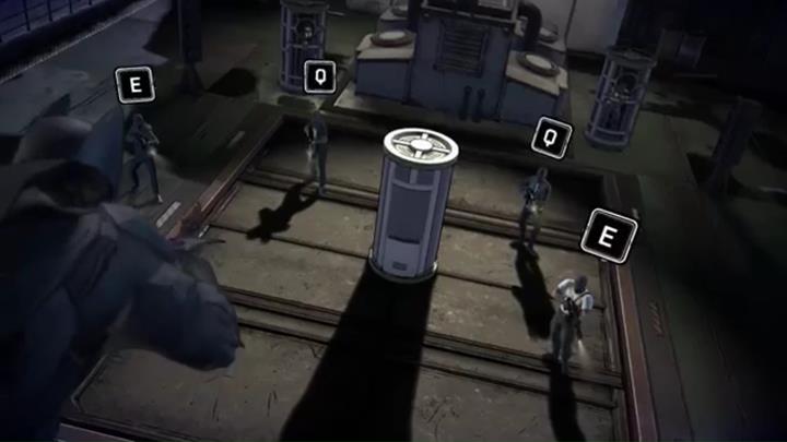 Następnie wskocz na kontener, co uruchomi sekwencje akcji - Rozdział 6 - Riddle Me This | Epizod 1 - The Enigma - Batman: The Telltale Series - The Enemy Within - poradnik do gry