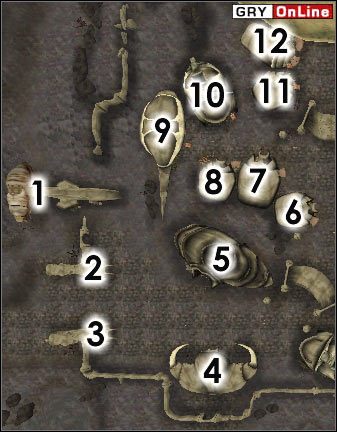 Ponieważ cywile chodzą przede wszystkim po wschodniej części, dlatego wszystkich podam właśnie tam (choć nie zdziw się, jeśli spotkasz jakichś tutaj) - AldRuhn - Zachodnia Część | ŚWIAT - Ald-Ruhn | The Elder Scrolls III: Morrowind - The Elder Scrolls III: Morrowind - poradnik do gry