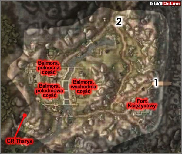 [1] - Granus Siwy - Mapa Główna | ŚWIAT - Balmora | The Elder Scrolls III: Morrowind - The Elder Scrolls III: Morrowind - poradnik do gry