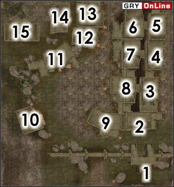 Cywili, których możesz spotkać na północy mapki i na wschodzie (obok rzeki) to Heddvild, Shargam gro-Shagdulg, a także mało rozmownego Llandrasa Belama - Balmora, południowa część | ŚWIAT - Balmora | The Elder Scrolls III: Morrowind - The Elder Scrolls III: Morrowind - poradnik do gry