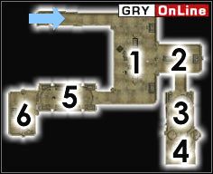 W [1] będzie Kościej, Szkielet, Zjawa Przodka lub Truposz, jest tu także ciało Nelixa Cuchnący-Oddech i skrzynie - Pozostałe miejsca | ŚWIAT - Dagon Fel | The Elder Scrolls III: Morrowind - The Elder Scrolls III: Morrowind - poradnik do gry