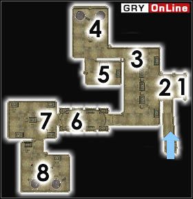 Kościej, Szkielet, Zjawa Przodka lub Truposz będzie w [2], [3], [4], [5], [6], [7], [8] - w [8] będzie także jeden z przeciwników: Młokos, Atronach, Żarłacz, Daedroth, Dremora, Złota Święta, Postrach Klanów, Skrzydlaty Mrok - Pozostałe miejsca | ŚWIAT - Falensarano | The Elder Scrolls III: Morrowind - The Elder Scrolls III: Morrowind - poradnik do gry