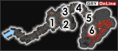 Zwiadowcę Kwama, Robotnika Kwama lub Wojownika Kwama spotkasz w [1], [3], [4], [5] i [6] - Pozostałe miejsca | ŚWIAT - Falensarano | The Elder Scrolls III: Morrowind - The Elder Scrolls III: Morrowind - poradnik do gry