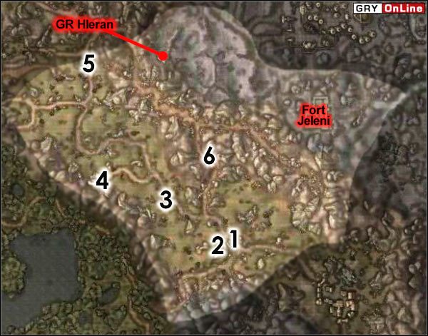[1] - Hlormar Moczymorda - Mapa Główna | ŚWIAT - Fort Jeleni | The Elder Scrolls III: Morrowind - The Elder Scrolls III: Morrowind - poradnik do gry