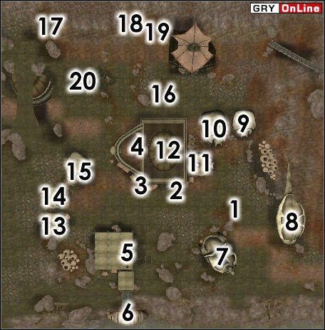 Ogólnie w mieście - a najczęściej w okolicach [1] - można spotkać cywili: Maeonius Man-Ilu, Abishpulu Shand, oficerów: Yashnarz gro-Ufthamph, Largakh gro-Bulim, Molvirian Palenix i Ughash gro-Batul - Gnisis | ŚWIAT - Gnisis | The Elder Scrolls III: Morrowind - The Elder Scrolls III: Morrowind - poradnik do gry