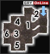 Zanim wejdziesz do ruin, pokonasz trzech potworów z następujących rodzajów: Młokos, Postrach Klanów, Atronach, Dremora, Żarłacz, Złota Święta, Skrzydlaty Mrok, Daedroth - Pozostałe miejsca | ŚWIAT - Gnisis | The Elder Scrolls III: Morrowind - The Elder Scrolls III: Morrowind - poradnik do gry