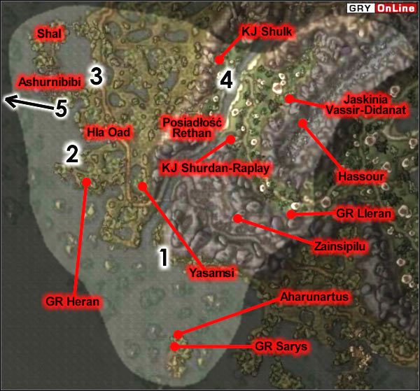 [1] - Niezbadany Wrak - Mapa Główna | ŚWIAT - Hla Oad | The Elder Scrolls III: Morrowind - The Elder Scrolls III: Morrowind - poradnik do gry