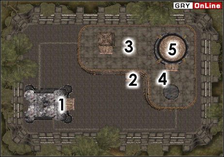 Zanim wejdziesz do głównej twierdzy, warto sprawdzić portal w [1] - znajdują się tam dwa wejścia portalowe (na razie nie masz potrzebnych indeksów), które mogą cię przenieść w Andasreth , Andasreth lub Marandus , Marandus - Hlormaren | ŚWIAT - Hlormaren | The Elder Scrolls III: Morrowind - The Elder Scrolls III: Morrowind - poradnik do gry