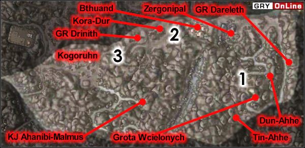 [1] - Mały obóz wrogo nastawionych popielnych - Mapa Główna | ŚWIAT - Kogoruhn | The Elder Scrolls III: Morrowind - The Elder Scrolls III: Morrowind - poradnik do gry