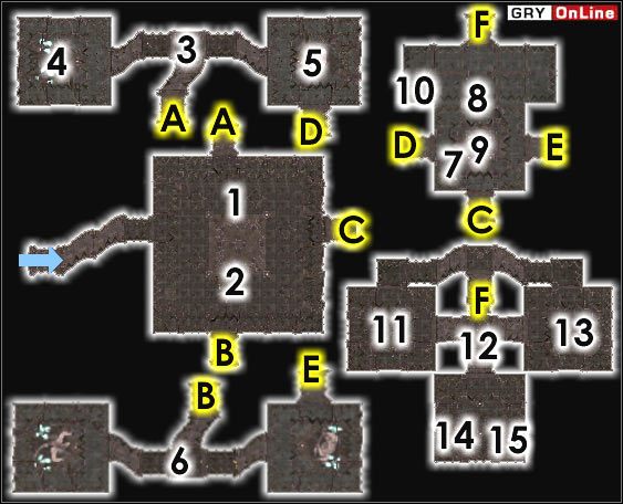 Uwaga - wszyscy elitarni strażnicy są tak samo uzbrojeni, jak ten opisany wyżej - Ald Daedroth, wnętrze | ŚWIAT - Obóz Ahemmusa | The Elder Scrolls III: Morrowind - The Elder Scrolls III: Morrowind - poradnik do gry