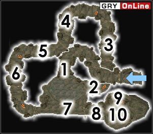 W [1], [2], [3], [4], [5], [6], [7], [8] i [9] możesz spotkać Zwiadowcę Kwama, Robotnika Kwama lub Wojownika Kwama - Pozostałe miejsca | ŚWIAT - Obóz Ahemmusa | The Elder Scrolls III: Morrowind - The Elder Scrolls III: Morrowind - poradnik do gry