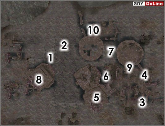 Uważaj penetrując zewnętrzne okolice - Pozostałe miejsca | ŚWIAT - Obóz Urshilaku | The Elder Scrolls III: Morrowind - The Elder Scrolls III: Morrowind - poradnik do gry